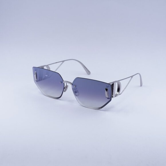 Dior Accessories - Dior 30MONTAIGNE B3U F0A6 Sunglasses Shiny Palladium Cat Eye Frame, Smoke Lenses